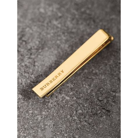 burberry tie bar gold|Burberry tie for men.